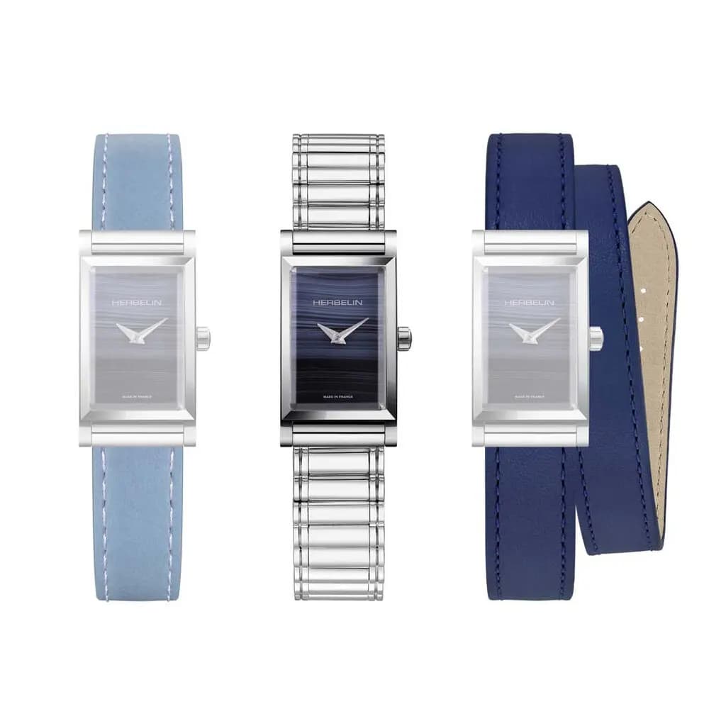 Coffret De Montre Herbelin Antares Bleu