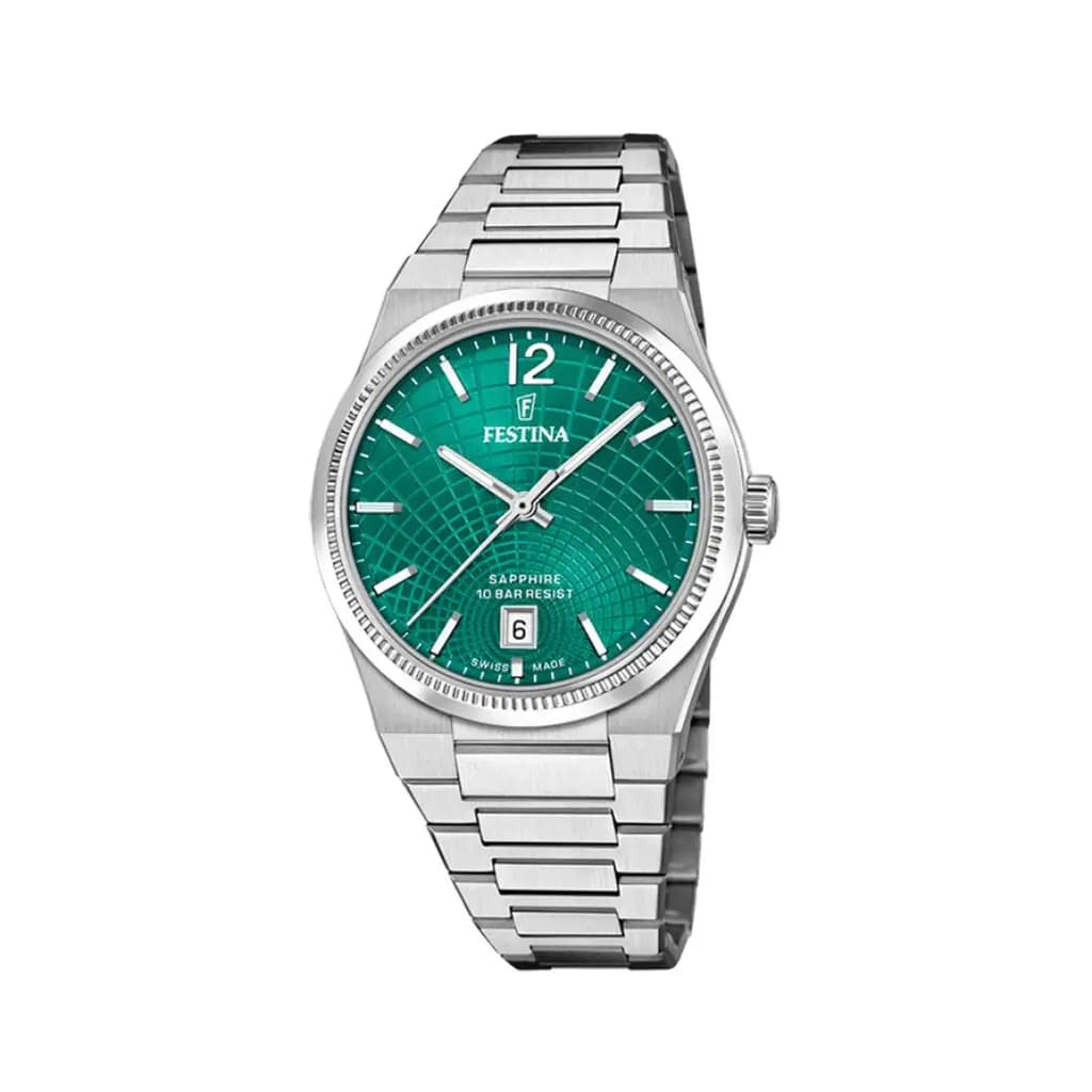 Montre Festina Swiss Made 35 Vert