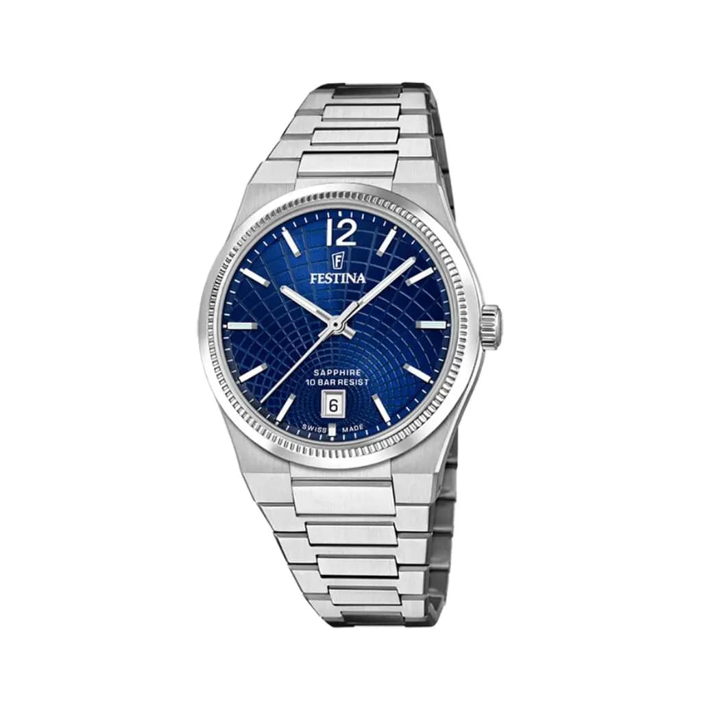 Montre Festina Swiss Made 35 Bleu