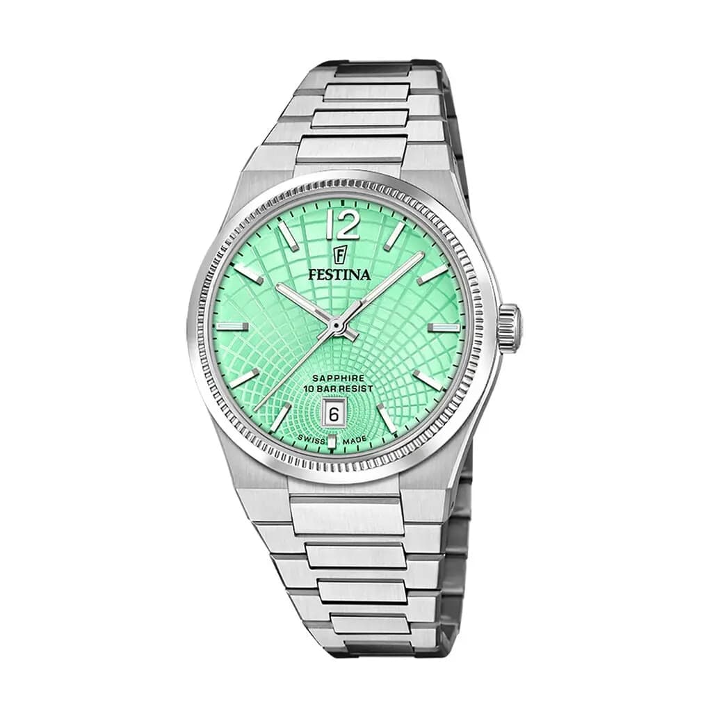 Montre Festina Swiss Made 35 Vert