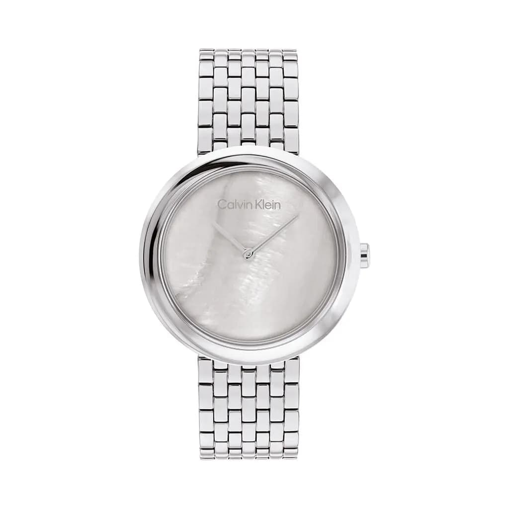 Montre Calvin Klein Twisted Bezel Gris