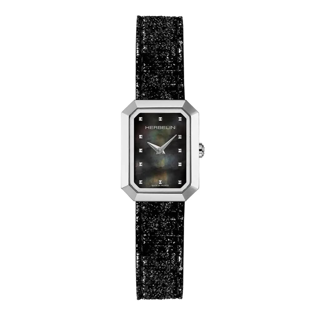 Montre Herbelin Octogone Nacre Noire