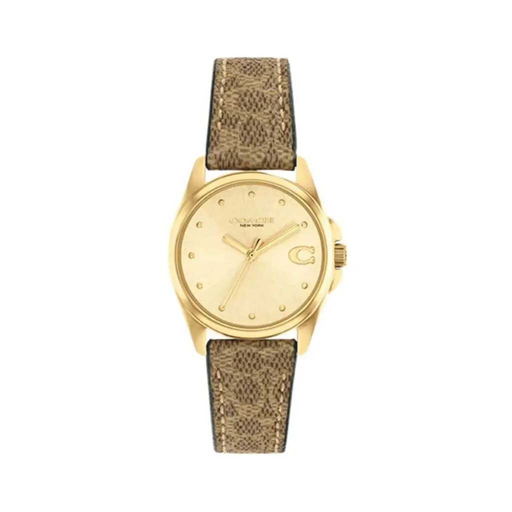 Montre Coach Greyson Doré