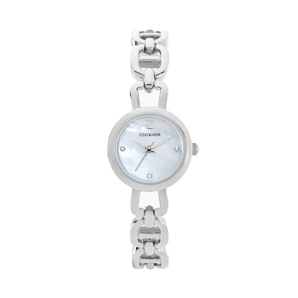 Montre Codhor Leana Nacre Blanche