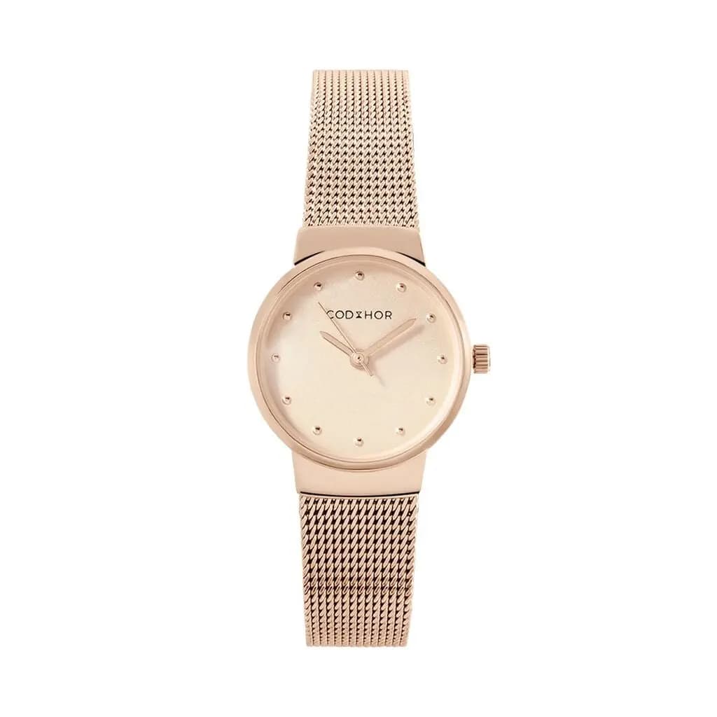 Montre Codhor Fleur Doré Rose