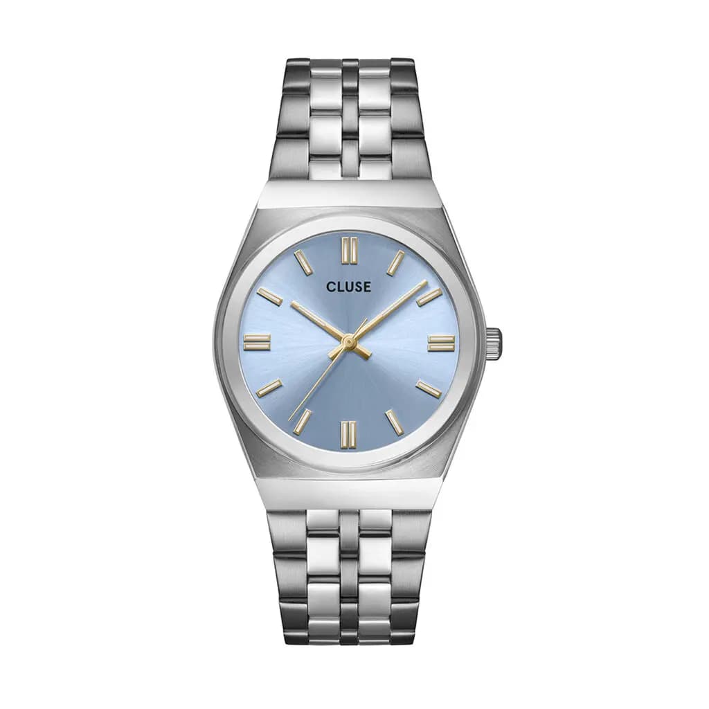 Montre Cluse Retro 70's Bleu