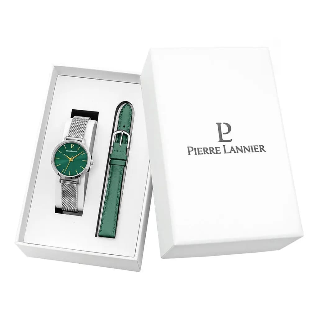 Coffret De Montre Pierre Lannier Chouquette Vert