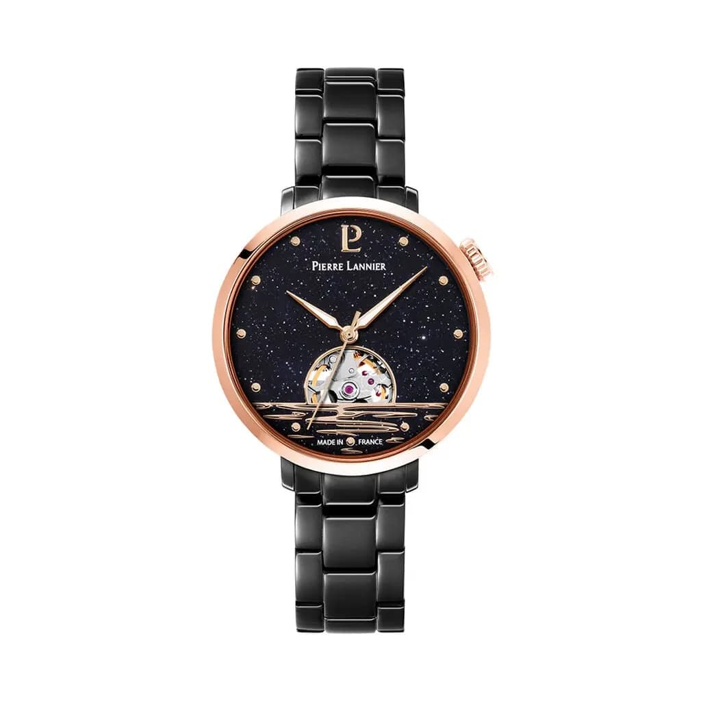 Montre Pierre Lannier Australe Noir