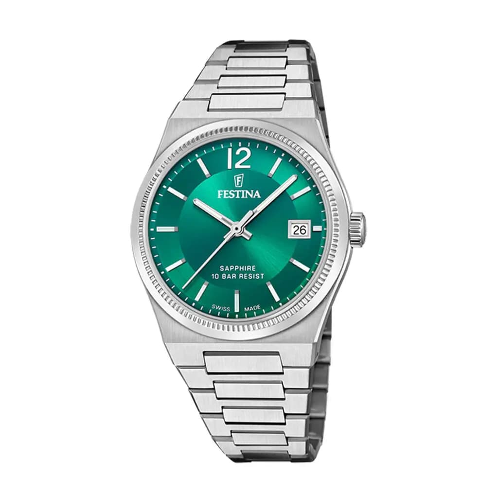 Montre Festina Swiss Made 35 Vert
