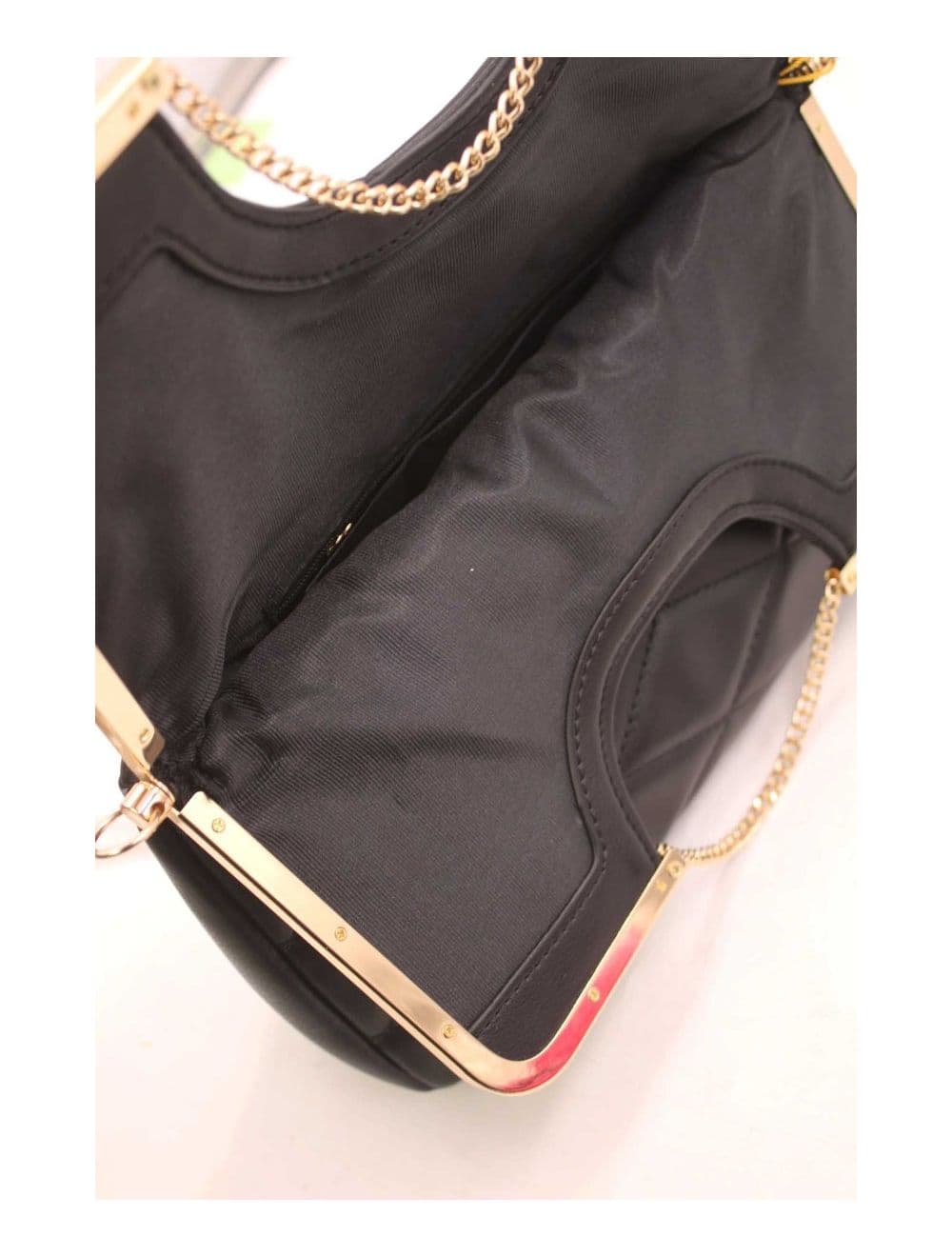 Sac à bandoulière Matelassé-23P-5817-Noir