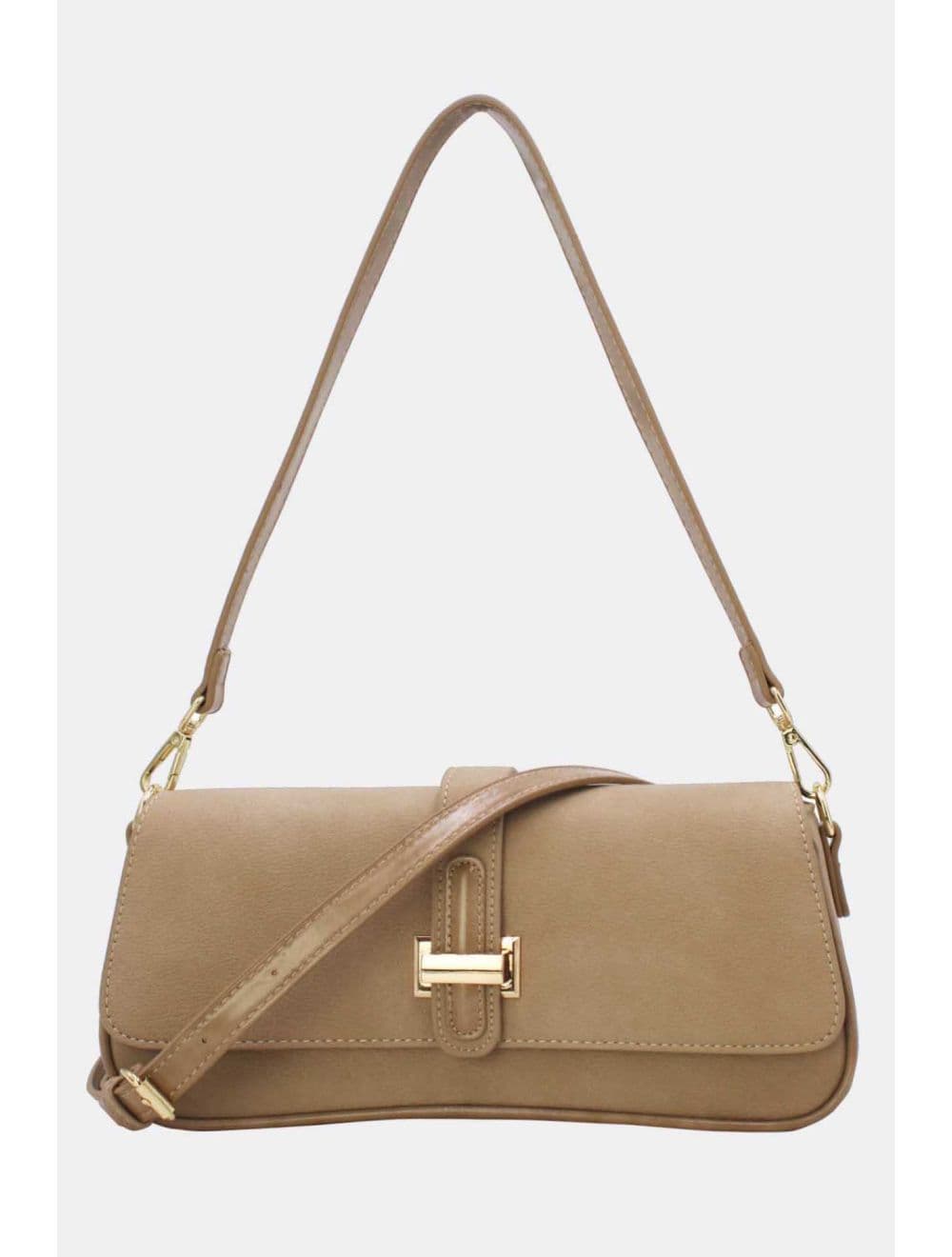 Sac Baguette Bandoulière 25B-6379-Abricot