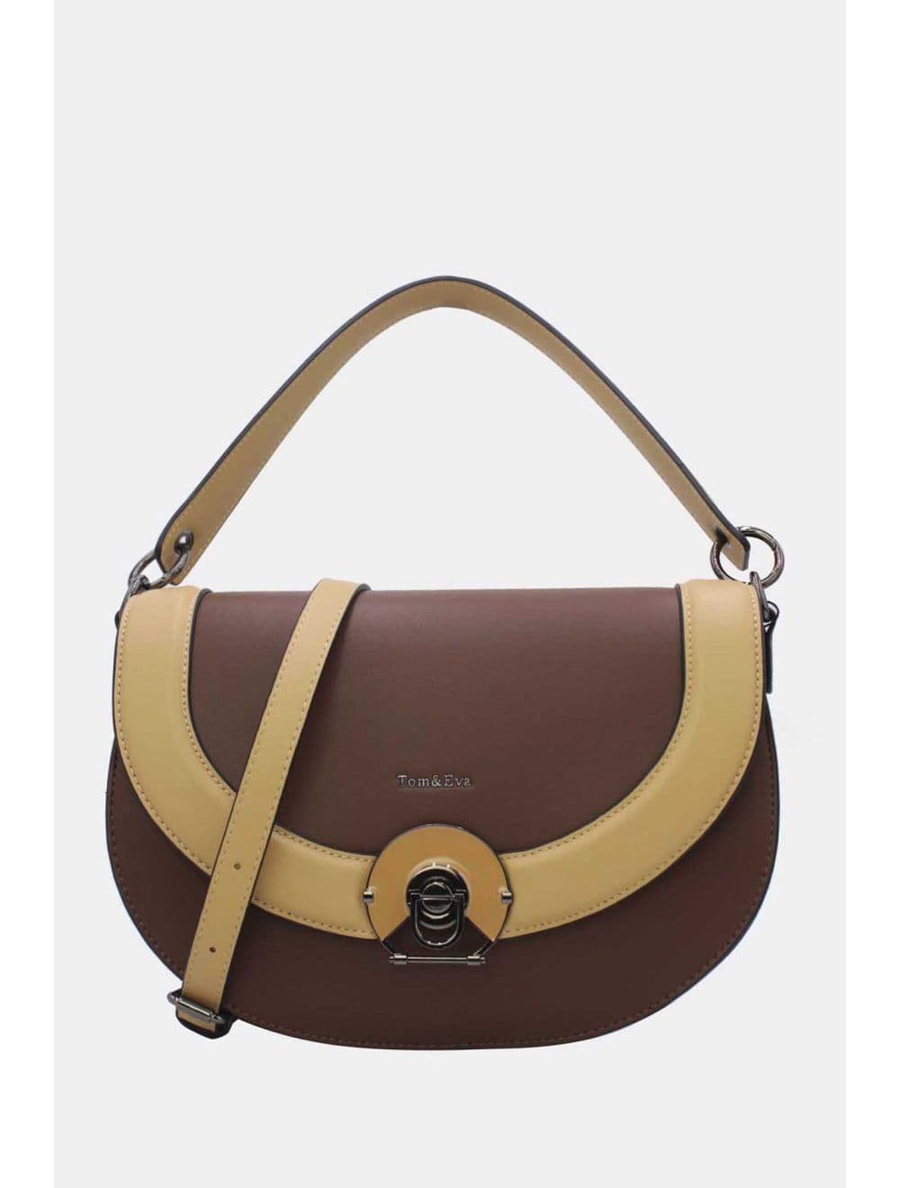 Sac Bandoulière et Porté Épaule 25P-6373-Café