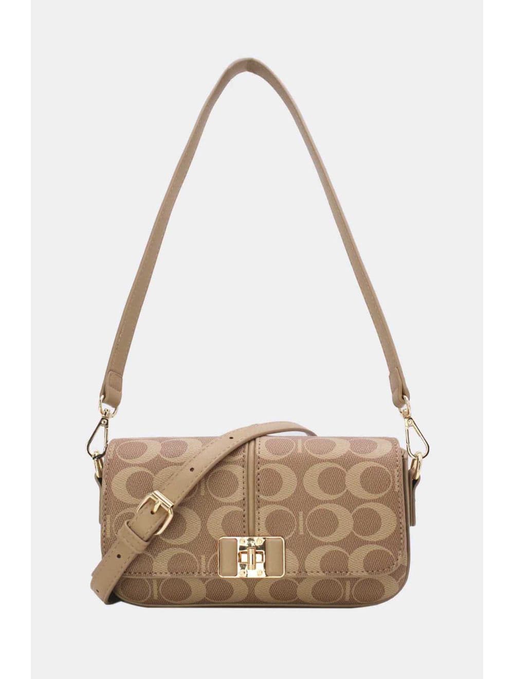 Sac Baguette Monogramme 24P-6074-Kaki