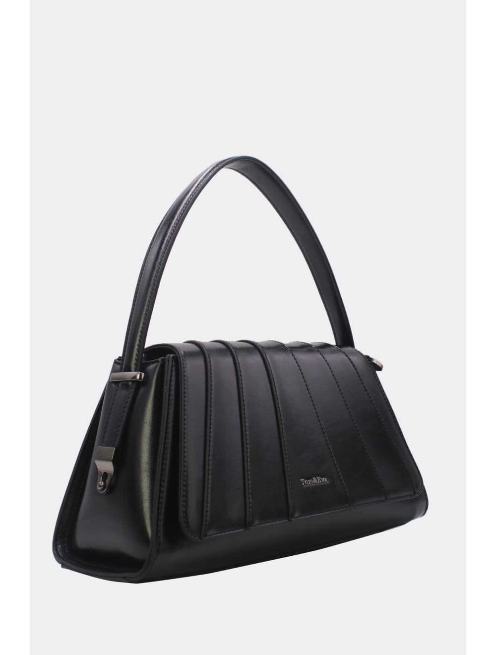 Sac Porté Épaule Vintage Femme 25B-6347-Noir