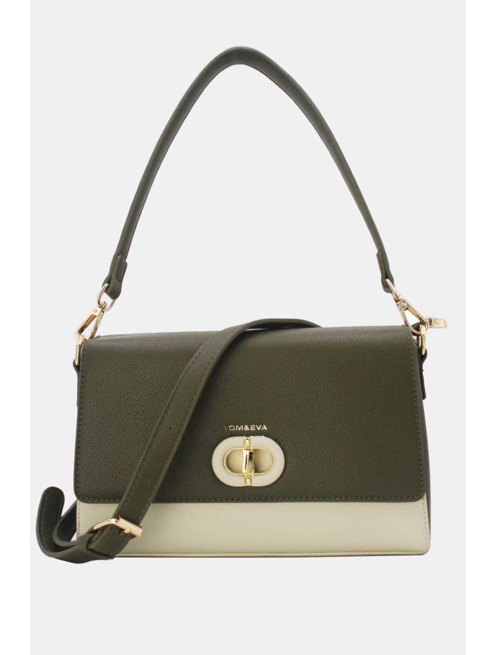 Sac Besace Minimaliste 25B-6217-Green/BE