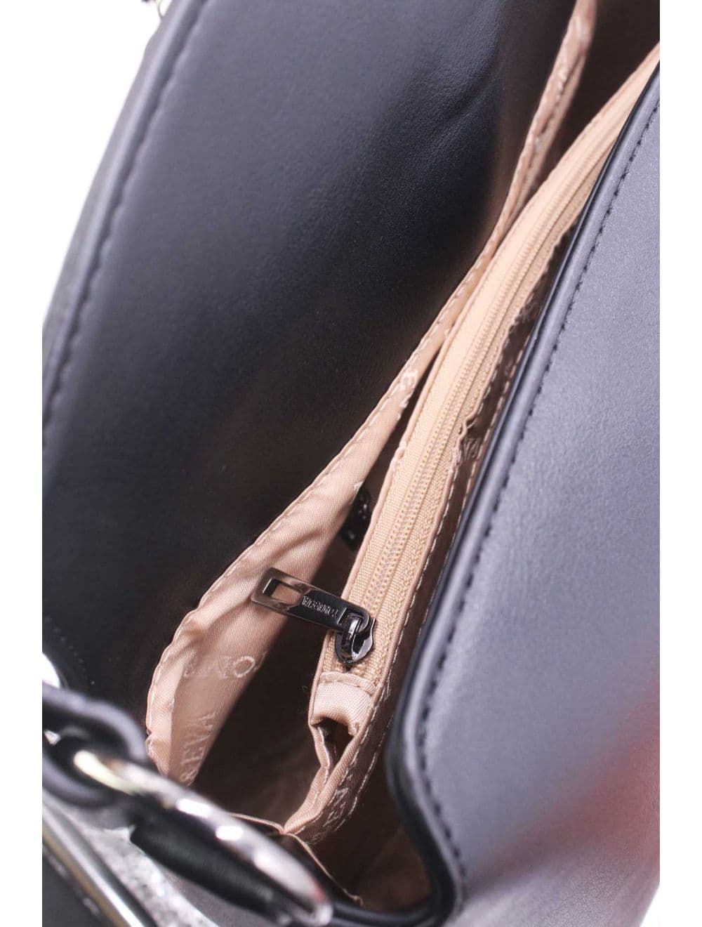 Sac Double Porté Minimaliste 25B-6229-Noir
