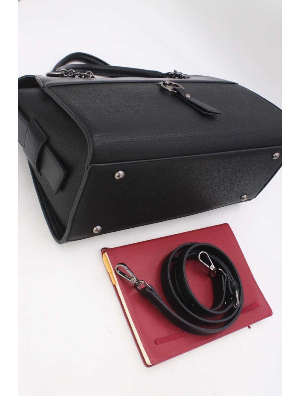 Sac de Voyage Femme Vintage 25B-6213-Noir