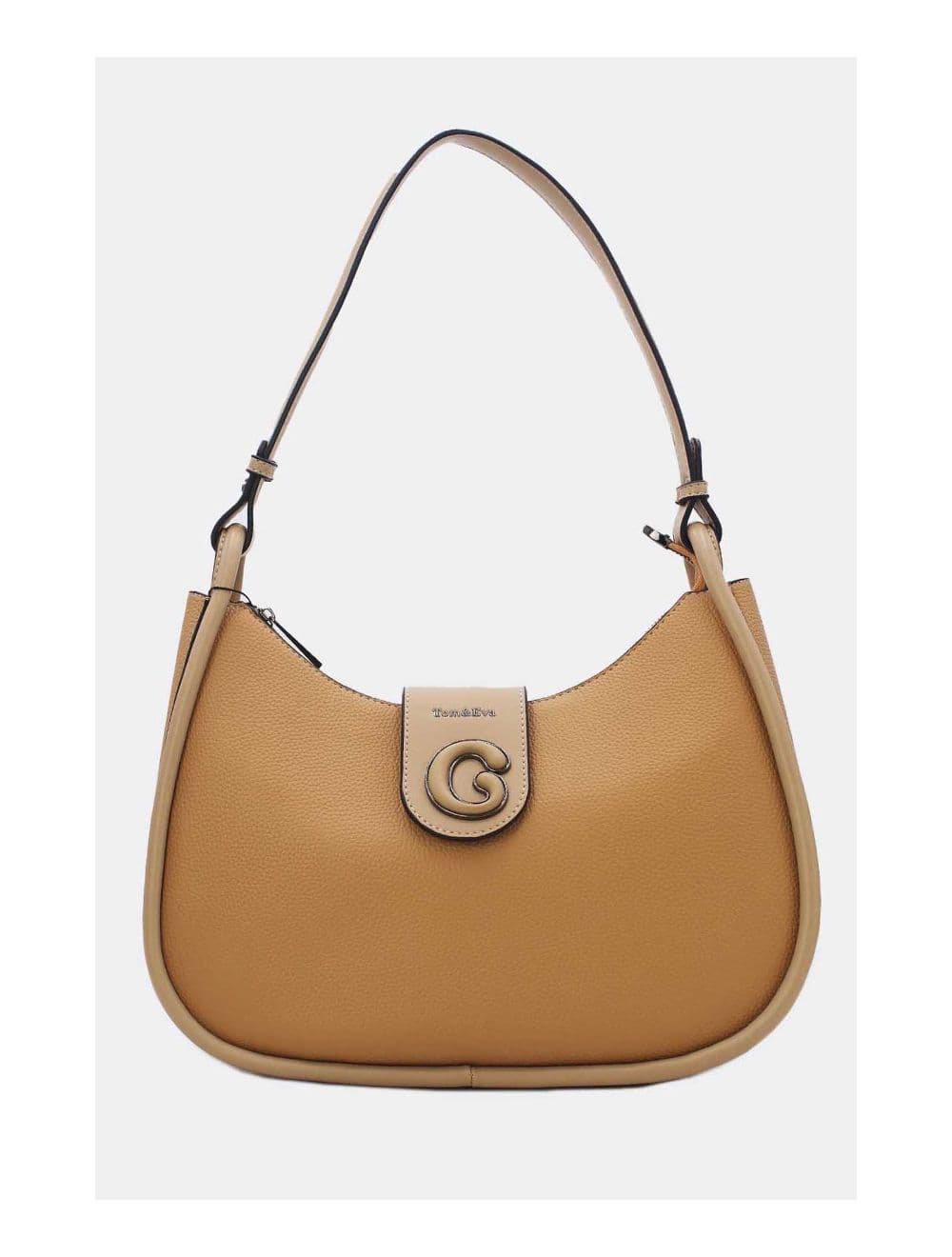 Sac Porté Épaule Vintage 24B-6055-Apricot/Khaki