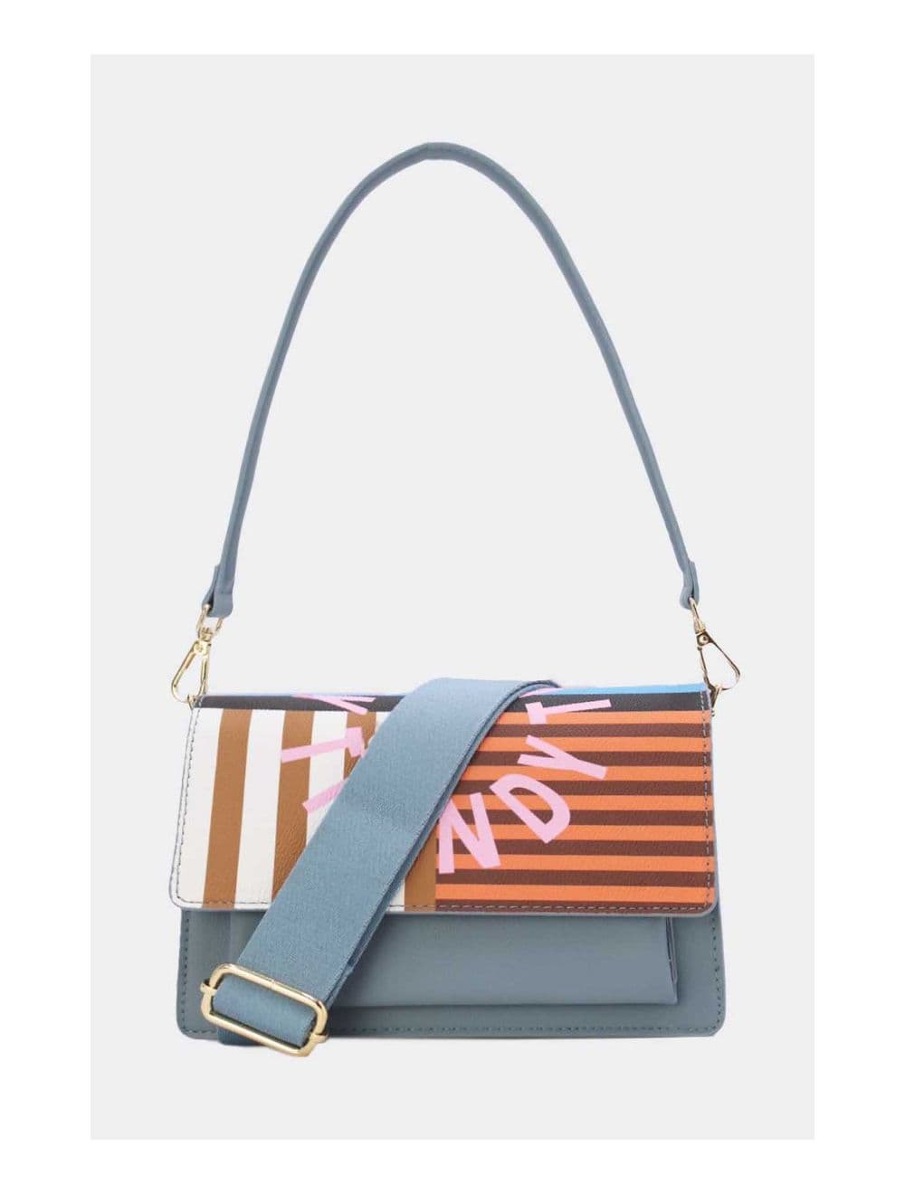 Sac Porté Épaule Multipoches 24P-6083-Bleu