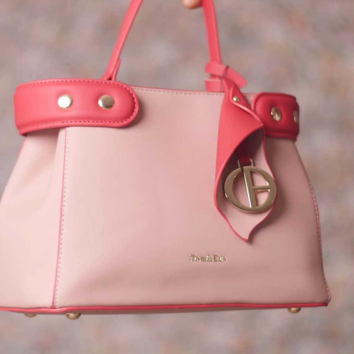 Sac Tom & Eva 26B-6469 · Rose et rouge