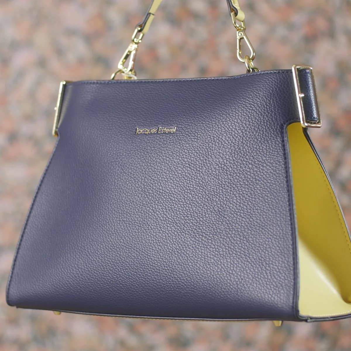 Sac Jacques Esterel VD61621 · Marine et jaune