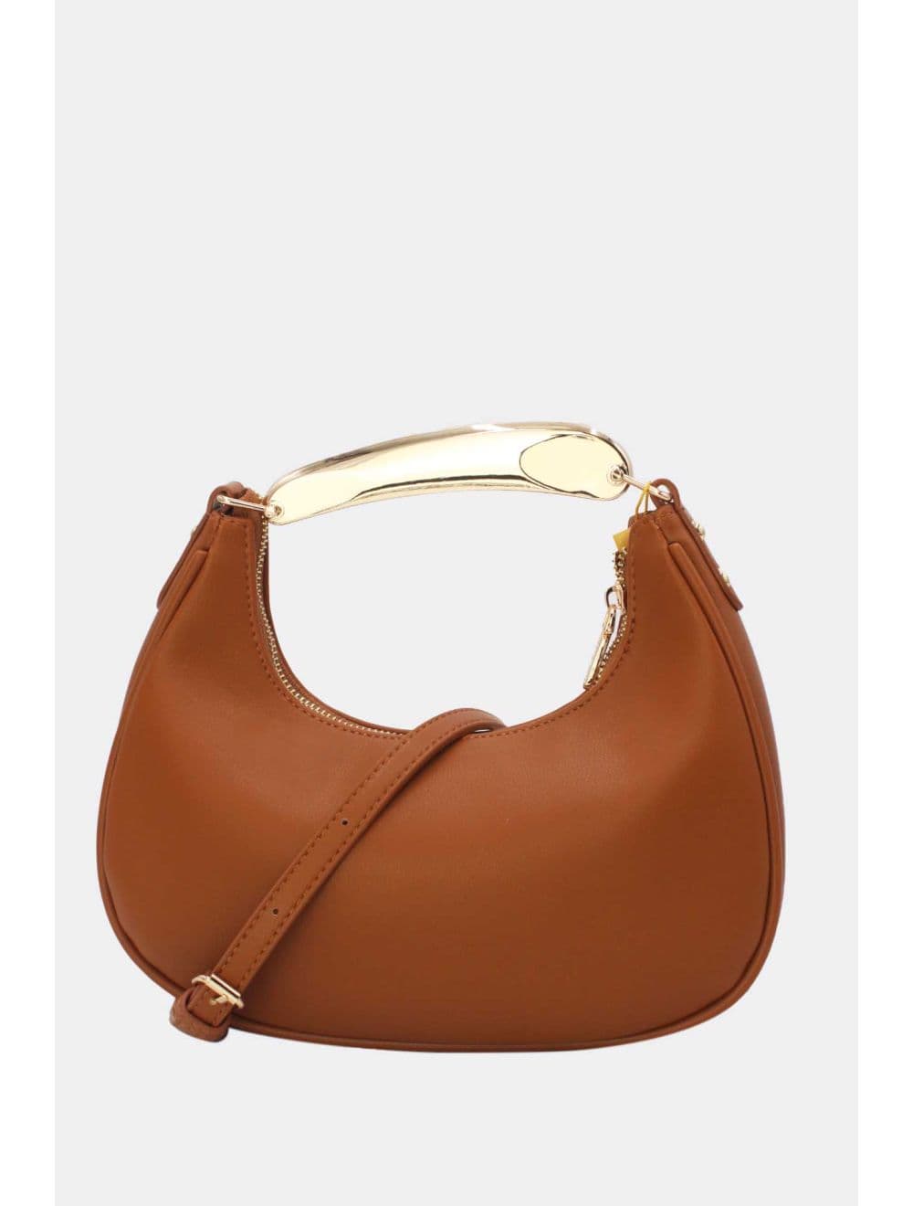 Sac Bandoulière Demi-lune 25P-6327-Marron