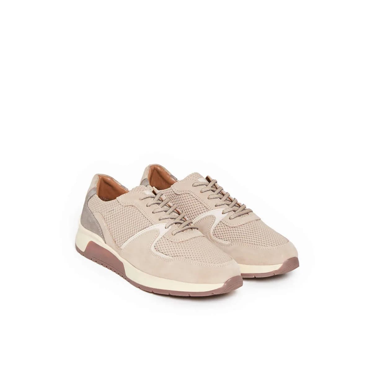 Baskets Futuriste Beige