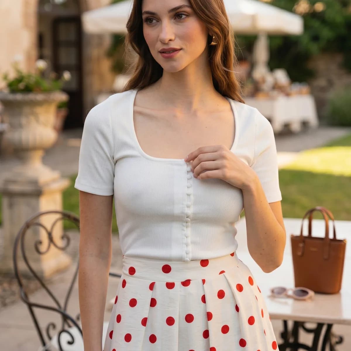 Top Fantine Blanc