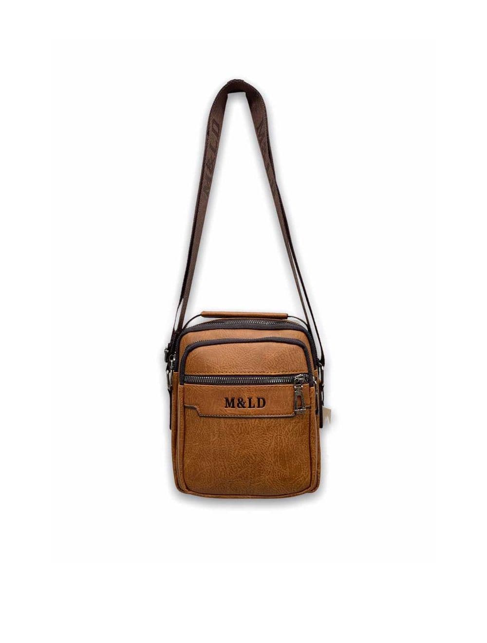 Sac bandoulière en PVC-D20-11-Marron Claire