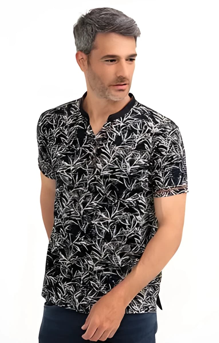 Tee-shirt manches courtes Santiaga – Blanc