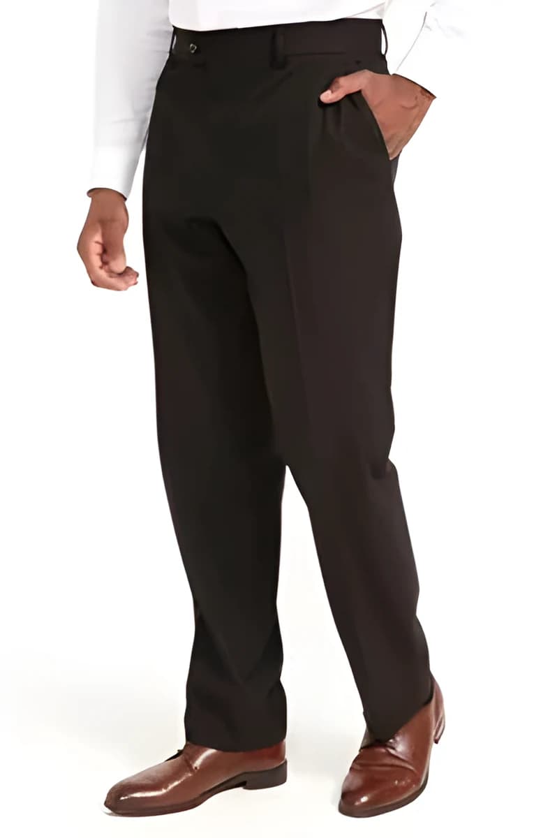 Pantalon de costume confort Brown – Marron