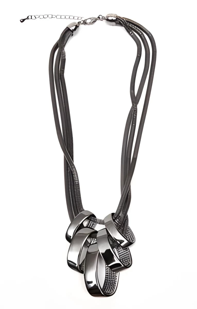 Ras-de-cou – Gris Moyen