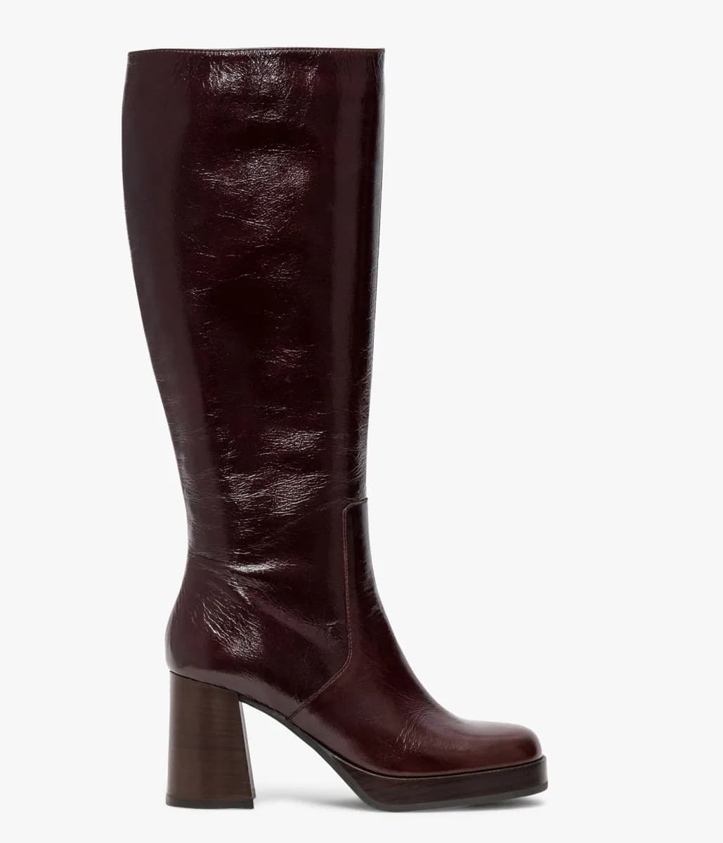 Botte Florence acajou M