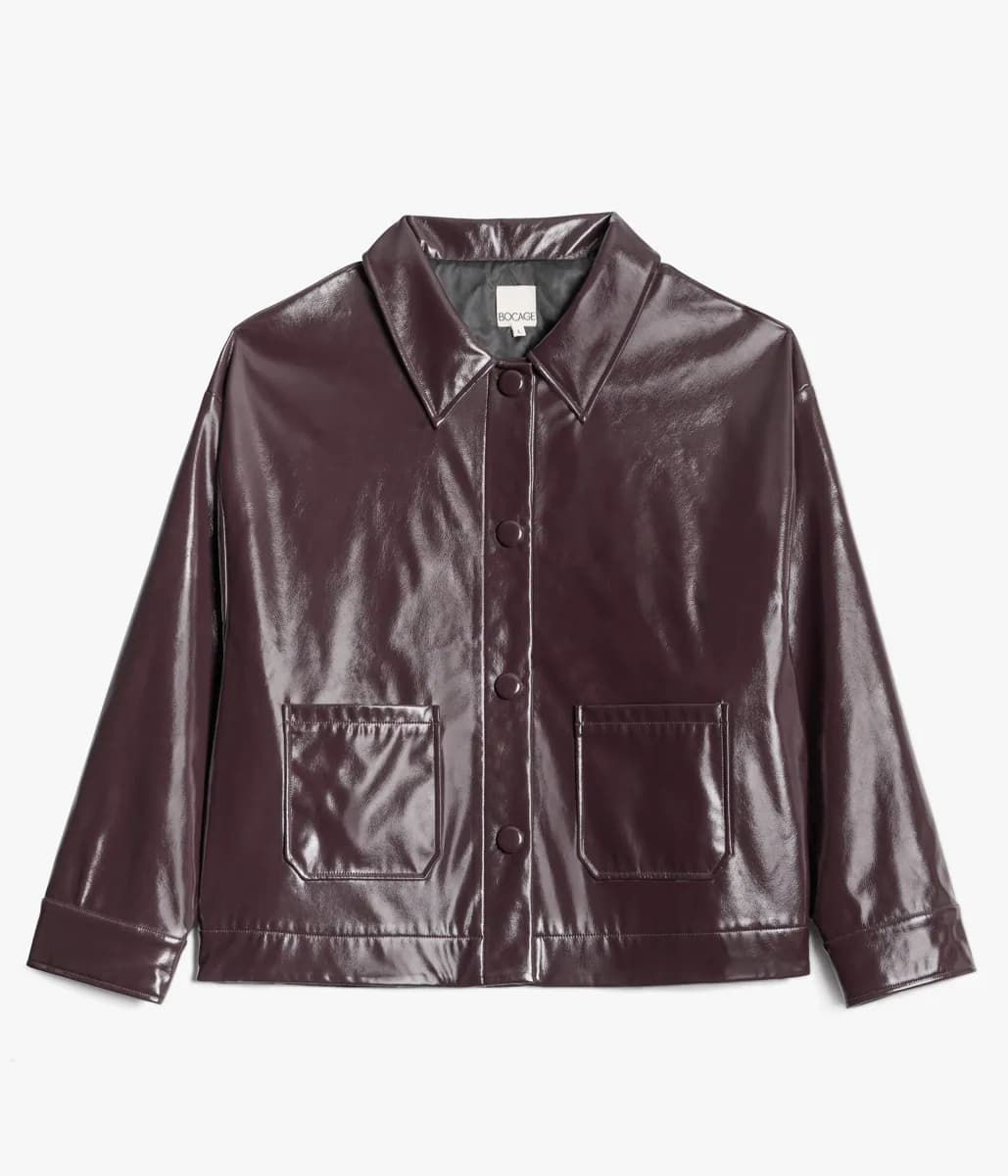 Veste Hailey prune