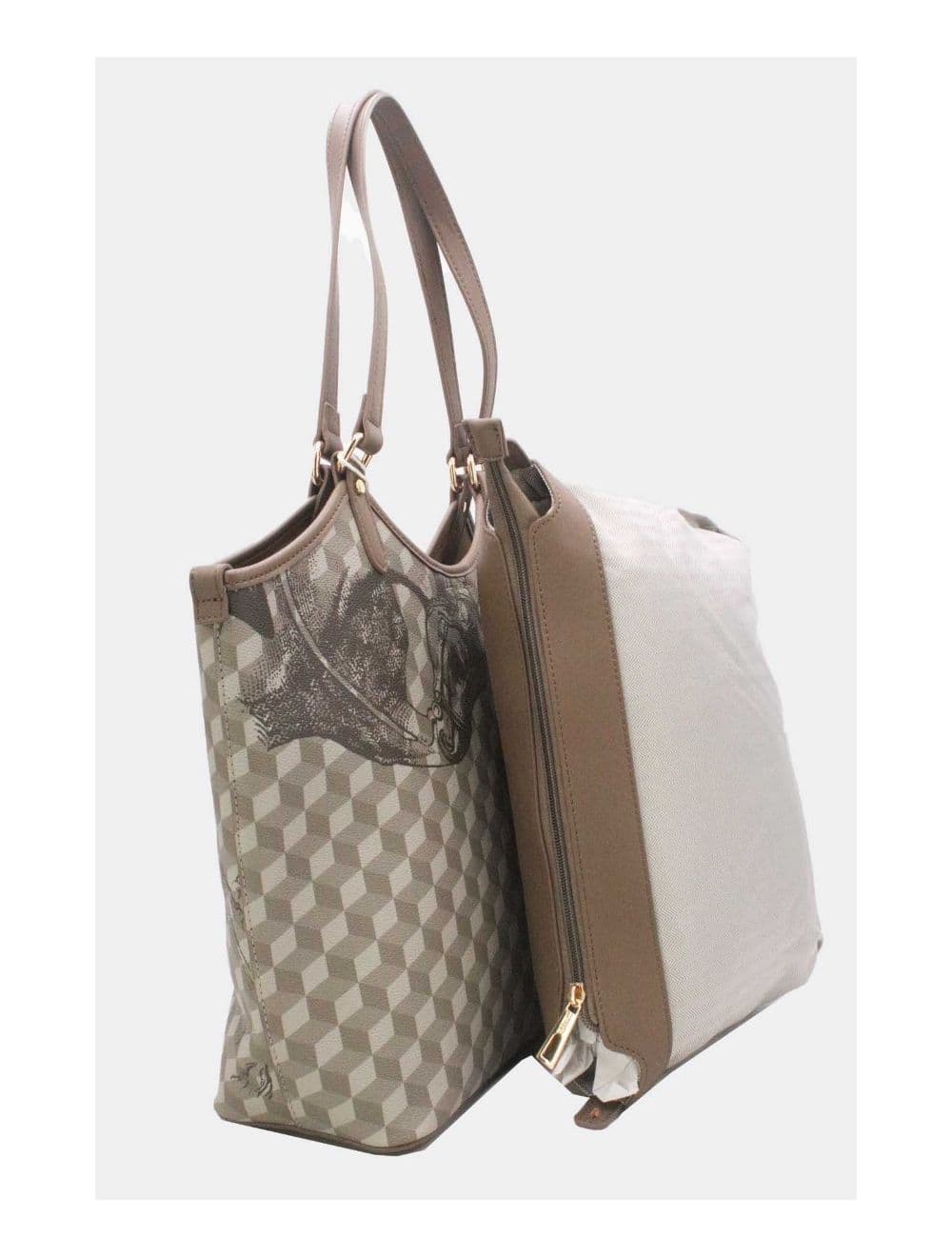 Ensemble Deux Pièces Cabas Monogramme 24B-5874-Abricot