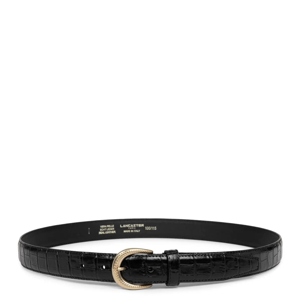 Ceinture - Ceinture Cuir Croco Femme