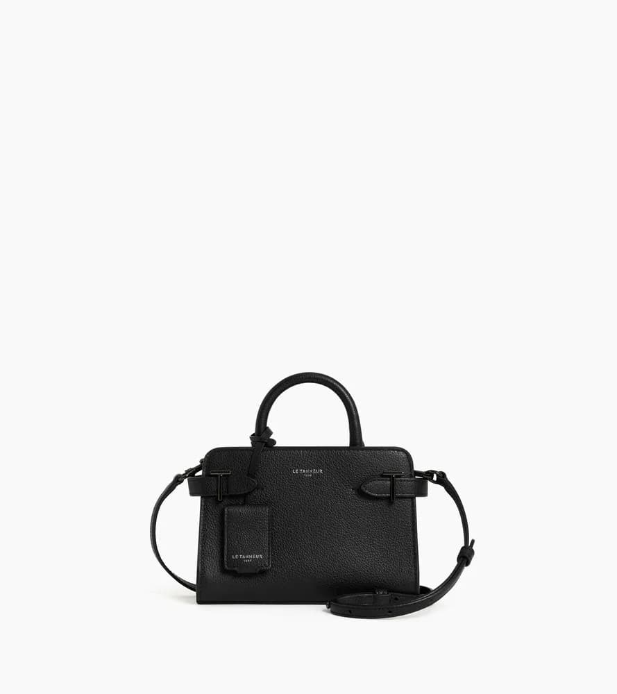 Mini sac à main Emilie en cuir grainé