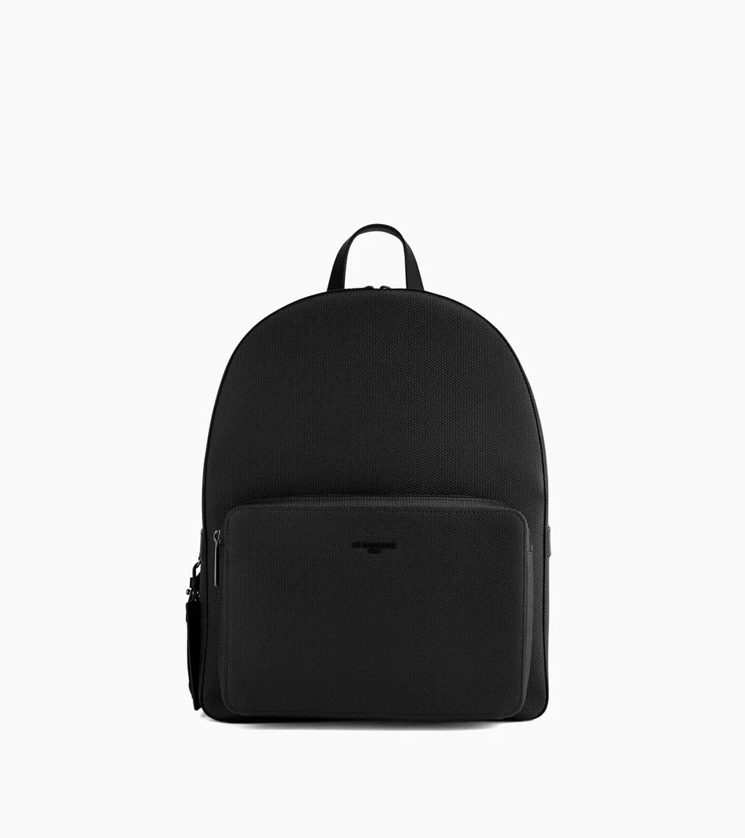 Sac à dos Emile en cuir signature T – Black