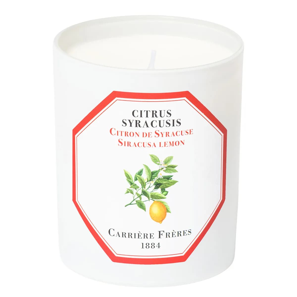 Citron de Syracuse – Bougie parfumée
