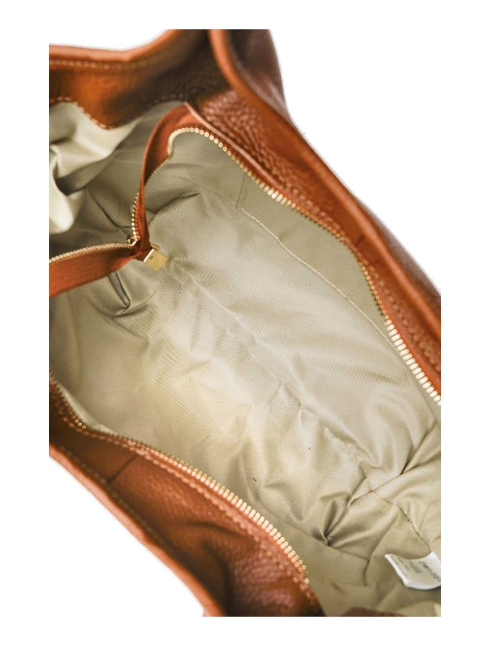 Sac à Main En Cuir de Vachette Grainée 4142 ALLEY-Cognac