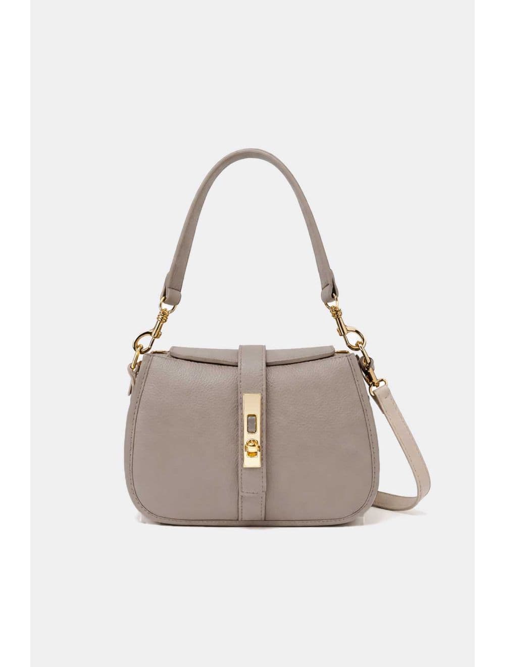 Sac Porté Épaule En Cuir Vachette Grainé 4203 CERISE-GRANTIE
