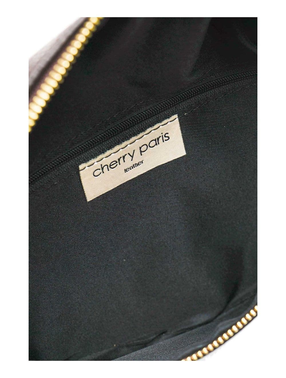 Sac Banane En Croûte Vachette Grainée Cloutée 4147 BEATRICE-Chocolat