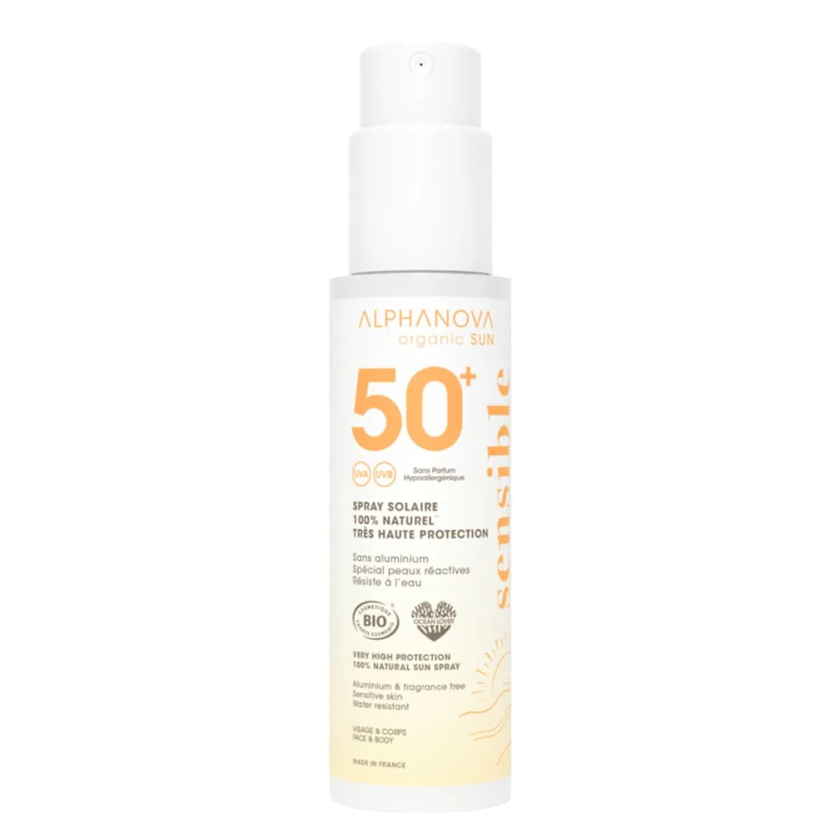 Sensitiv+ SPF50+ – Protection solaire