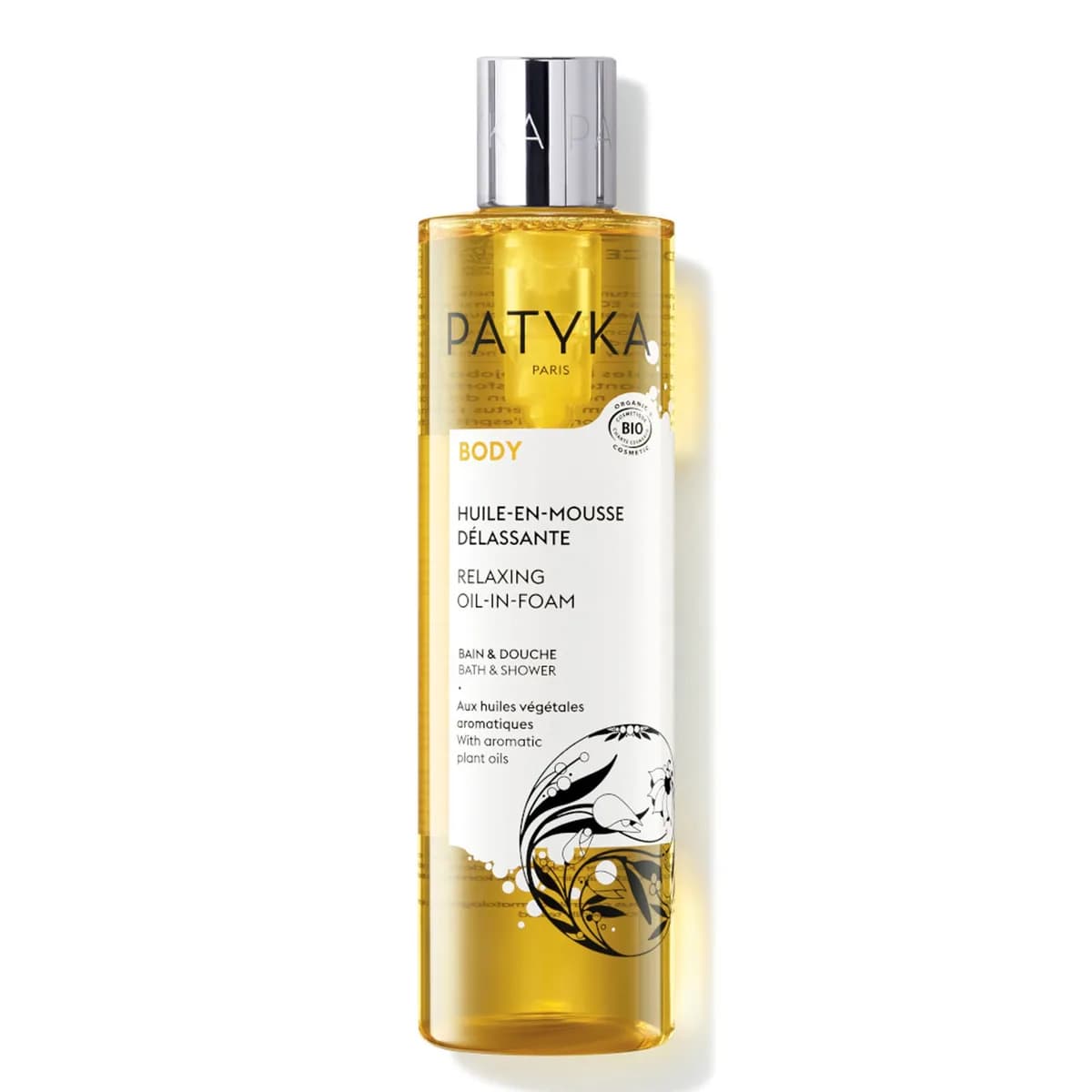 Huile en Mousse Délassante – Gel douche