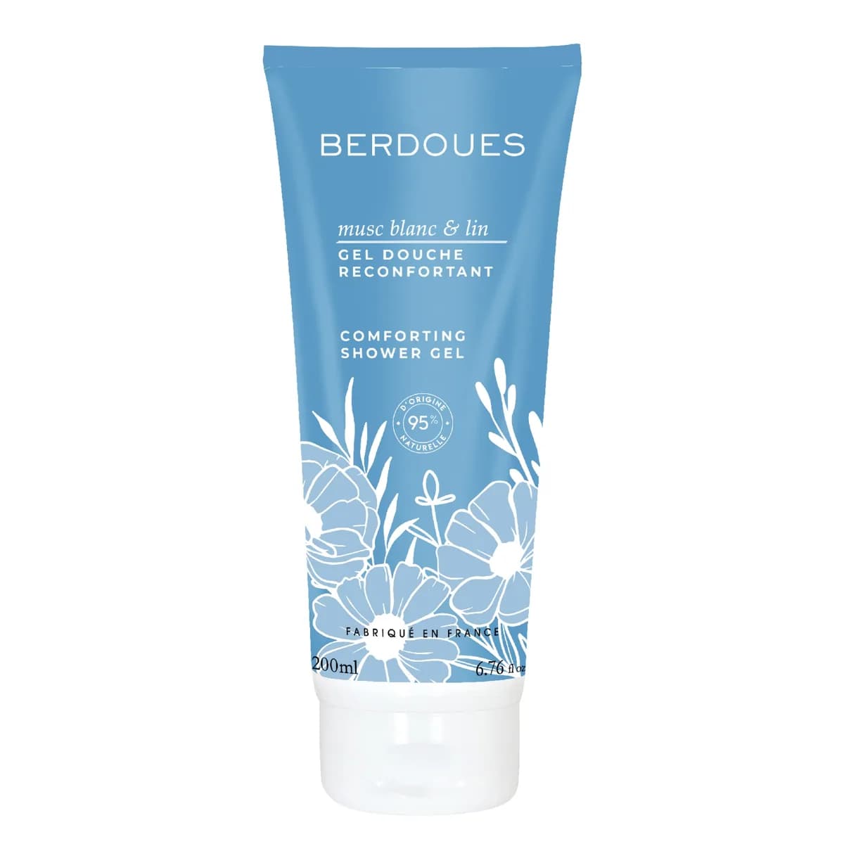 Musc Blanc & Lin – Gel douche