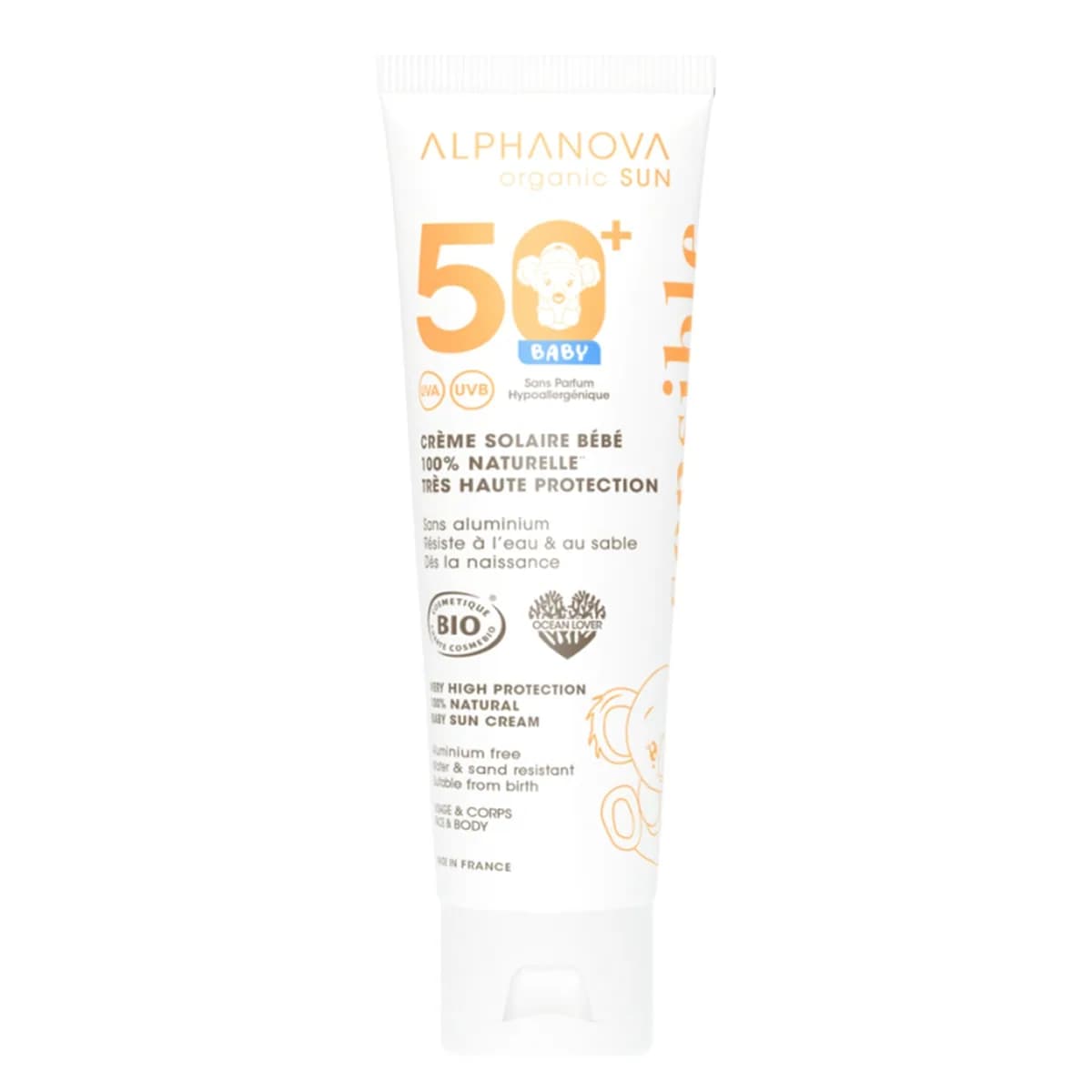 Bébé SPF50+ – Protection solaire