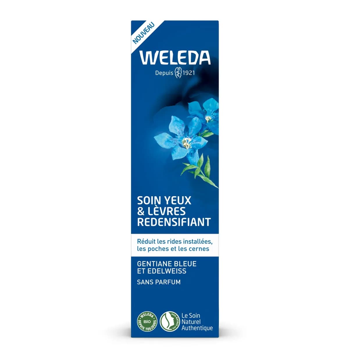 Gentiane Bleue et Edelweiss – Contour des yeux