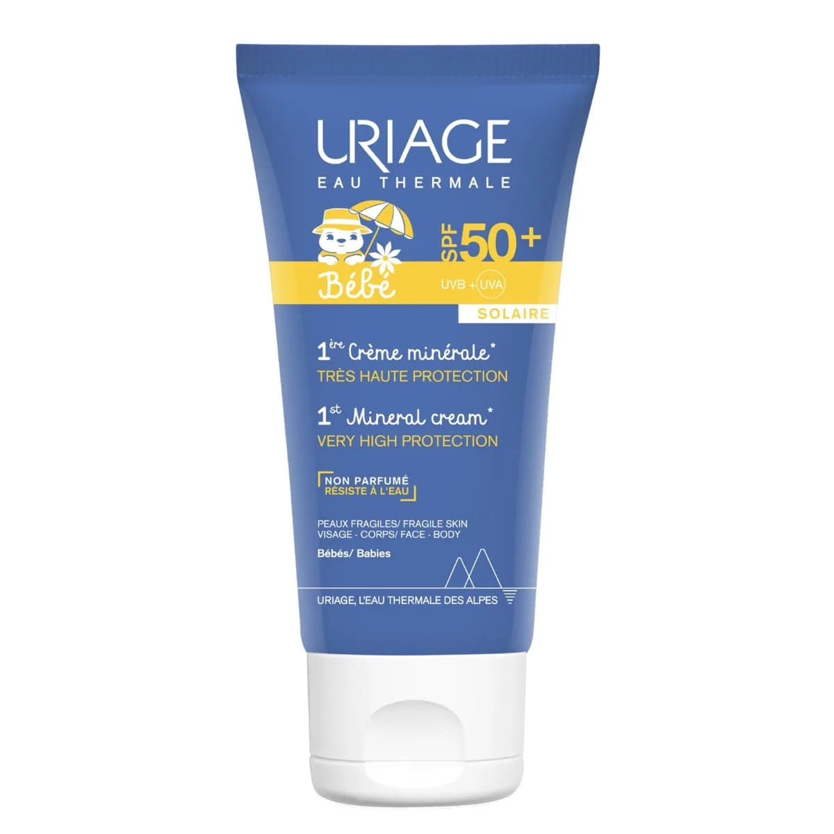 Bébé - 1ère Crème Minérale SPF50+ – Protection solaire