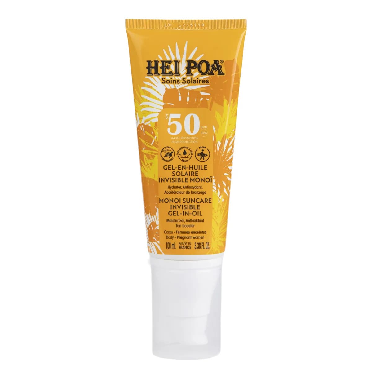 Monoï de Tahiti Ao SPF50 – Protection solaire