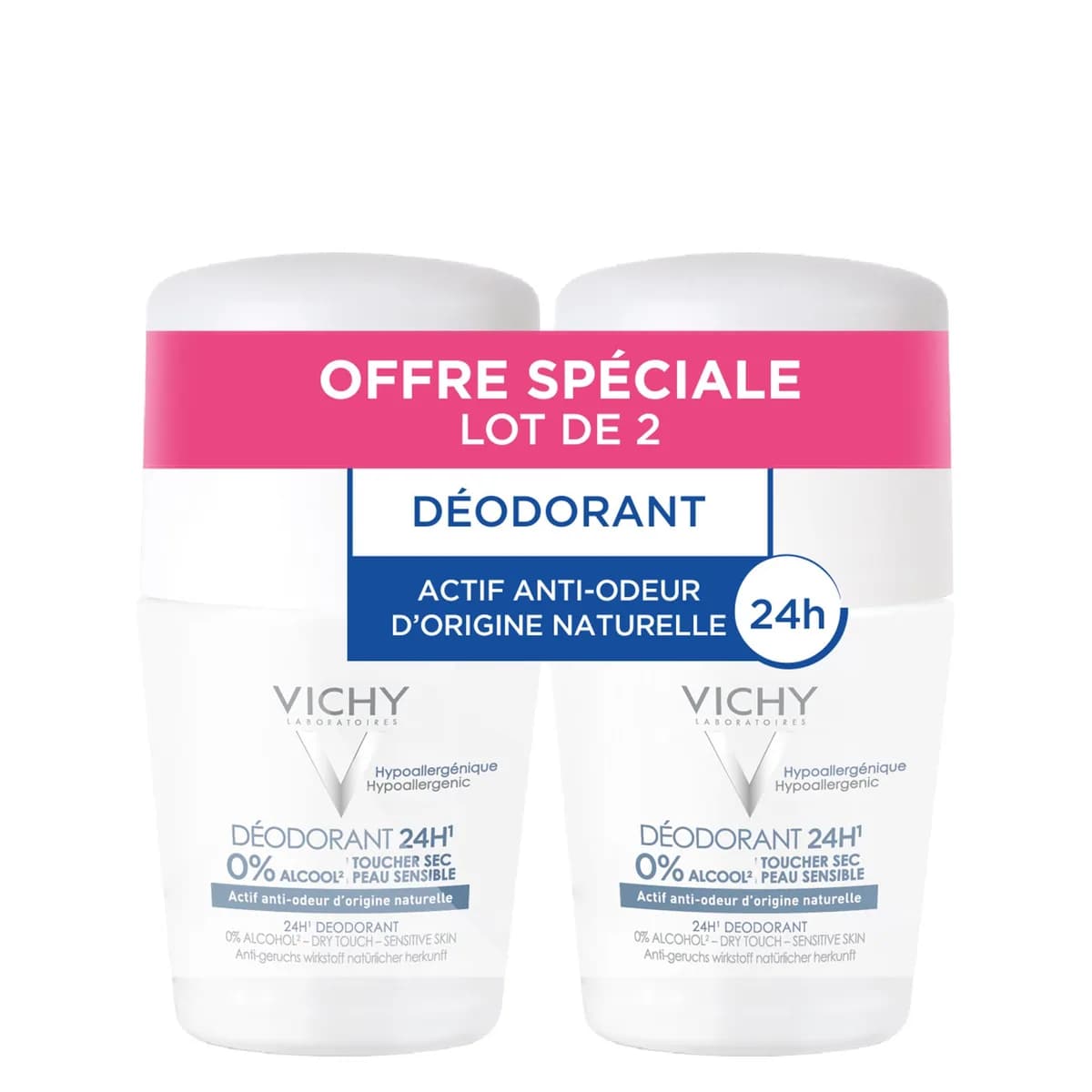 Déodorant 24H Toucher Sec